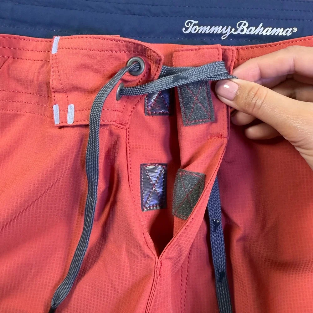 Tommy Bahama Molokai Unlined Boardshorts 9 Baked‎ Apple Red Mens 38 ST924842 NEW